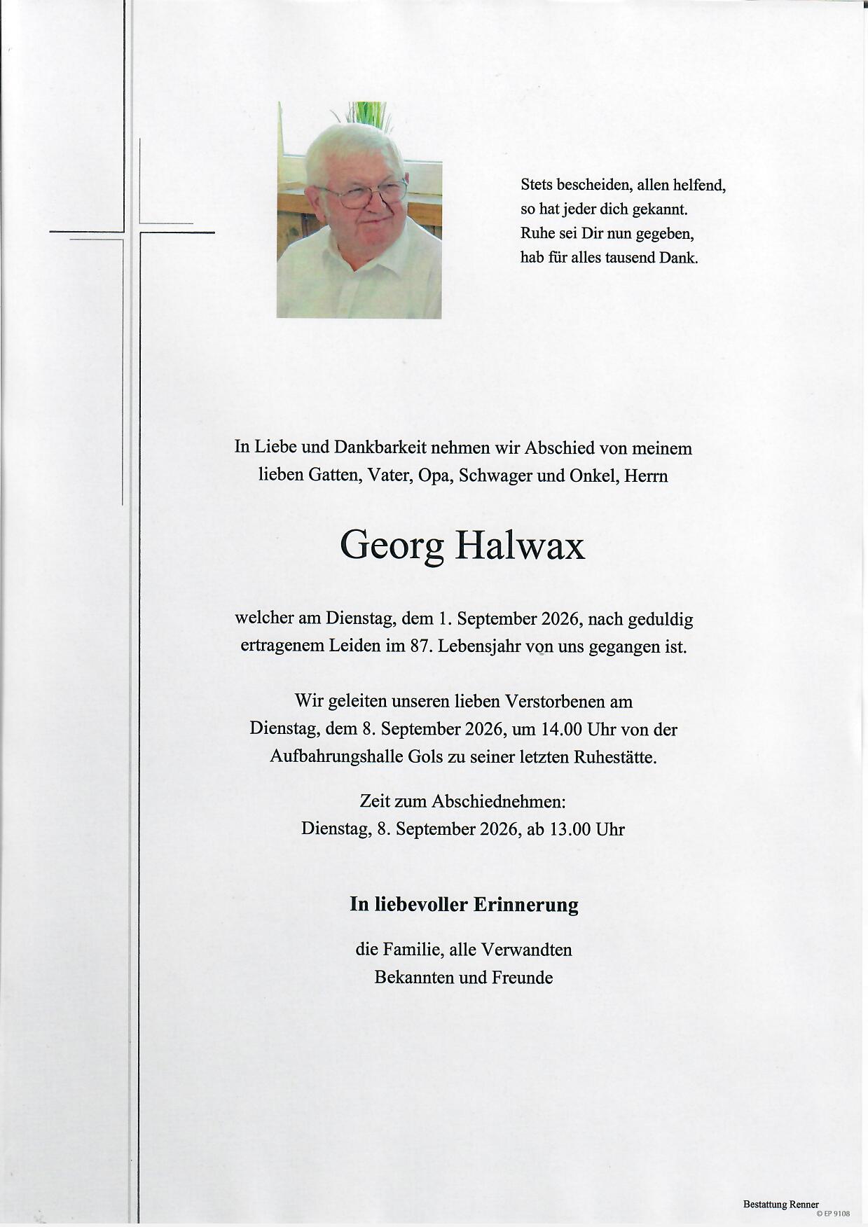 Parte Georg Halwax
